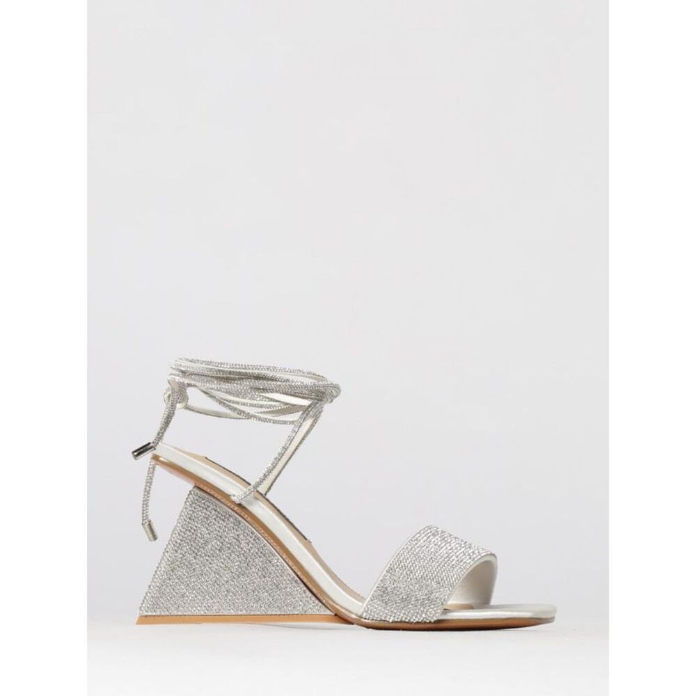 Twenty Fourhaitch Heeled Sandal Woman Silver